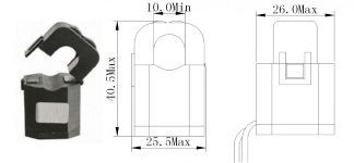 XH‐SCT‐T10 50A/100mA // 0-50А // разъемный